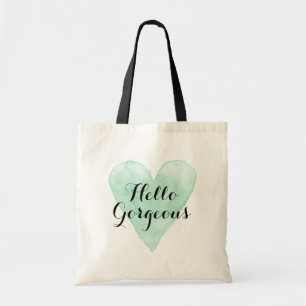 Bonjour sac fourre-tout magnifique avec le coeur