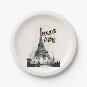 Bonjour Skyline Marathon Paris Pappteller