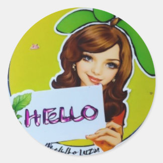 Bonjour Sticker