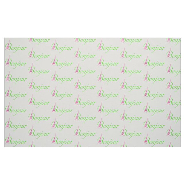 Bonjour Stoff (Fat Quarter (45,7 x 55,9 cm))