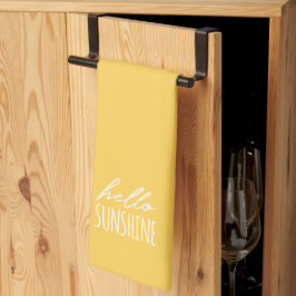 Bonjour Sunshine Yellow Summer Cuisine Serviette