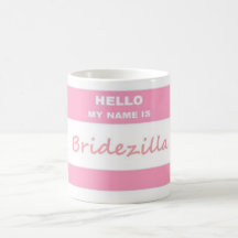 Bonjour tasse de Bridezilla