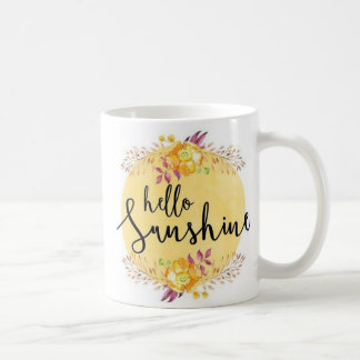 Bonjour tasse de soleil