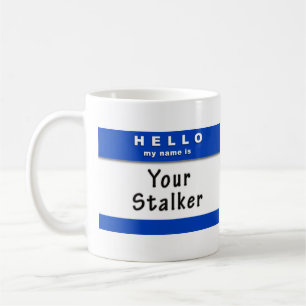 Bonjour tasse nommée de rôdeur