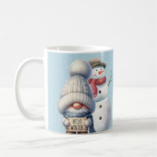 Bonjour Winter Gnome Mug