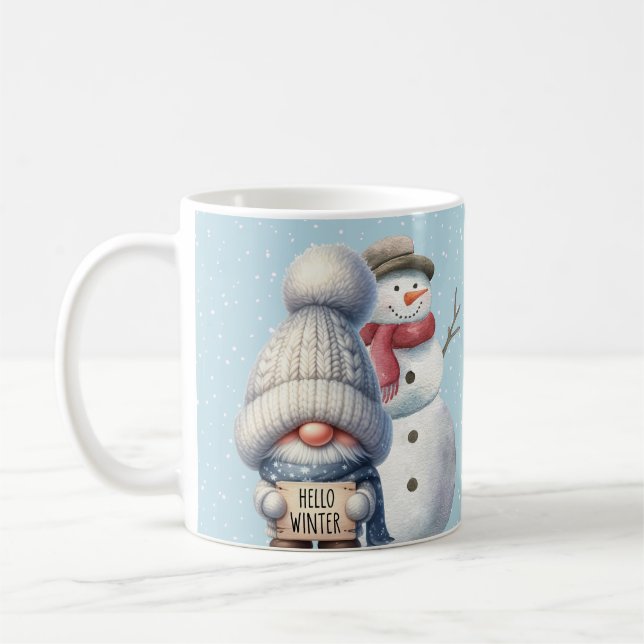 Bonjour Winter Gnome Mug (Gauche)