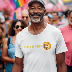 BONK Kryptogeschenk, Membermünzen Händler T Papa T-Shirt