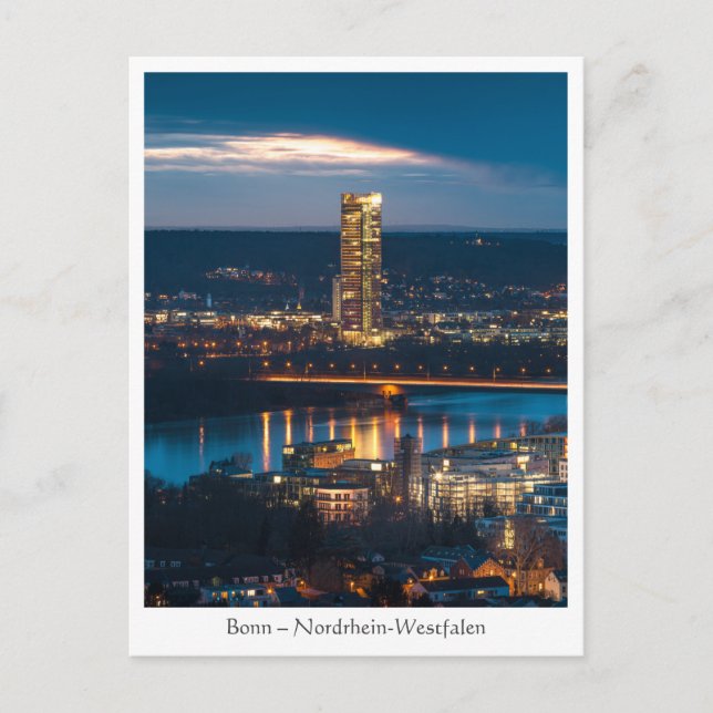 Bonn - Deutschland Postkarte (Vorderseite)