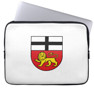 Bonn Flagge Stadt Deutschland Symbol Emblem Löwe Laptopschutzhülle