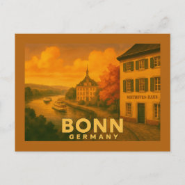 Bonn Germany City Art Postkarte