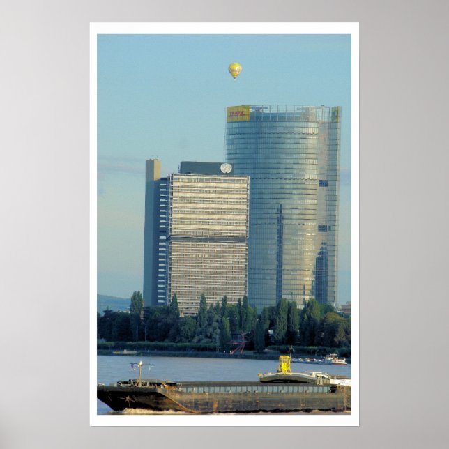 Bonn, Germany, the Rhine River Poster (Vorne)