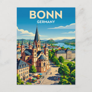 Bonn, Nordrhein-Westfalen, Deutschland Deutschland Postkarte