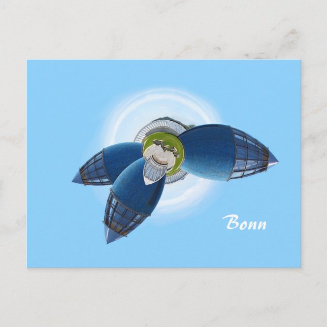 Bonn Planet Postkarte (Vorderseite)
