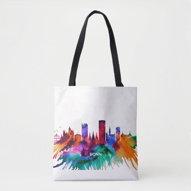 Bonn Skyline Tasche (Vorderseite)
