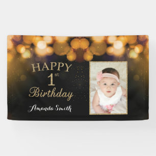 Bonne 1ère bannière anniversaire. Photo Parties 