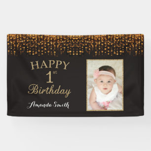 Bonne 1ère bannière anniversaire. Photo Parties 