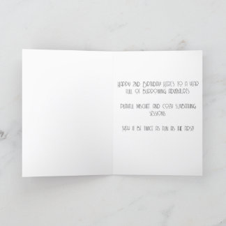 Bonne 2e carte d'anniversaire