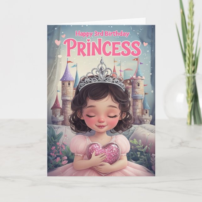 Bonne 3e carte d'anniversaire (Devant)