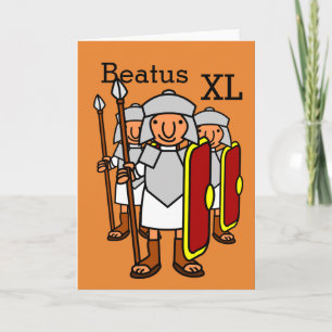 Bonne 40e anniversaire Légion Romaine Carte de voe