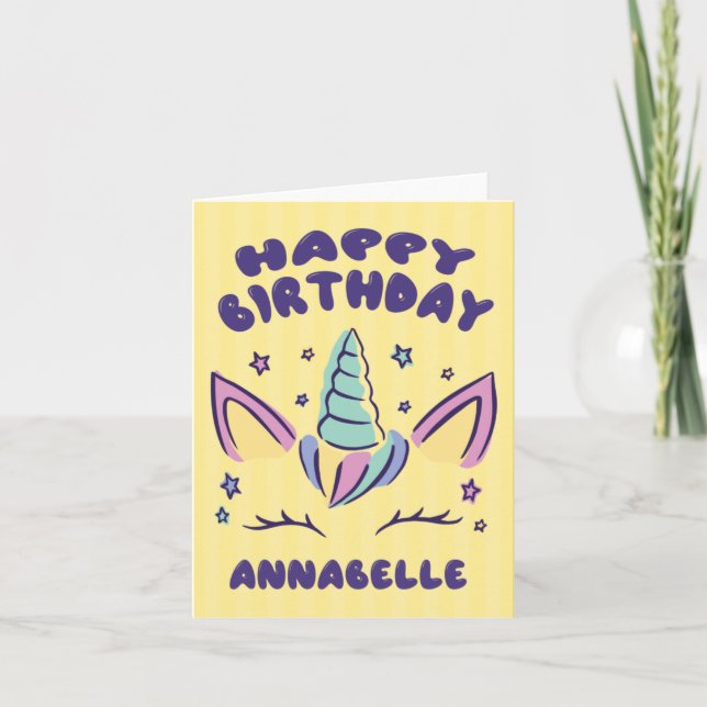 Bonne Annabelle anniversaire | Carte d'anniversair (Devant)