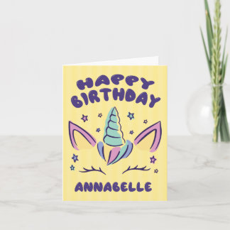 Bonne Annabelle anniversaire | Carte d'anniversair