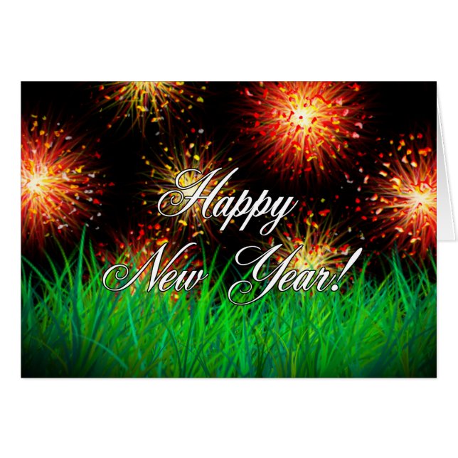 Bonne année ! (Devant horizontal)