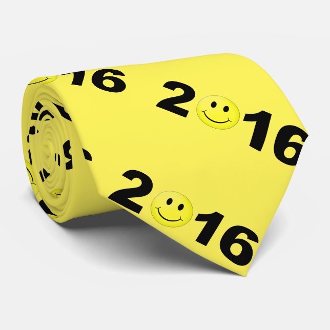 Bonne année 2016 Funny Sweet Numéro Cravate (Roulé)