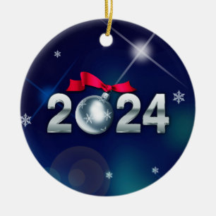 Bonne année 2022. Ornements de Noël personnalis
