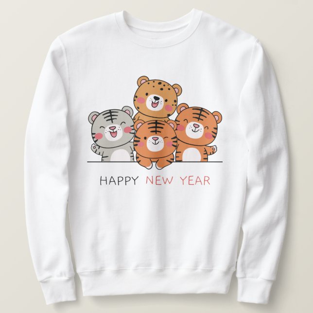 Bonne année 2022 Sweatshirt (Design devant)