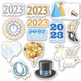 Bonne année 2023 Stickers