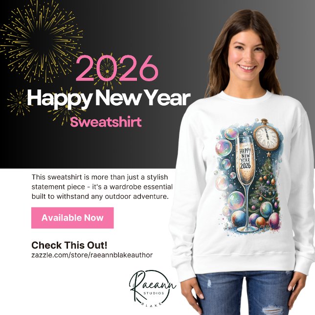 Bonne année 2026 Sweatshirt de base (Créateur téléchargé)