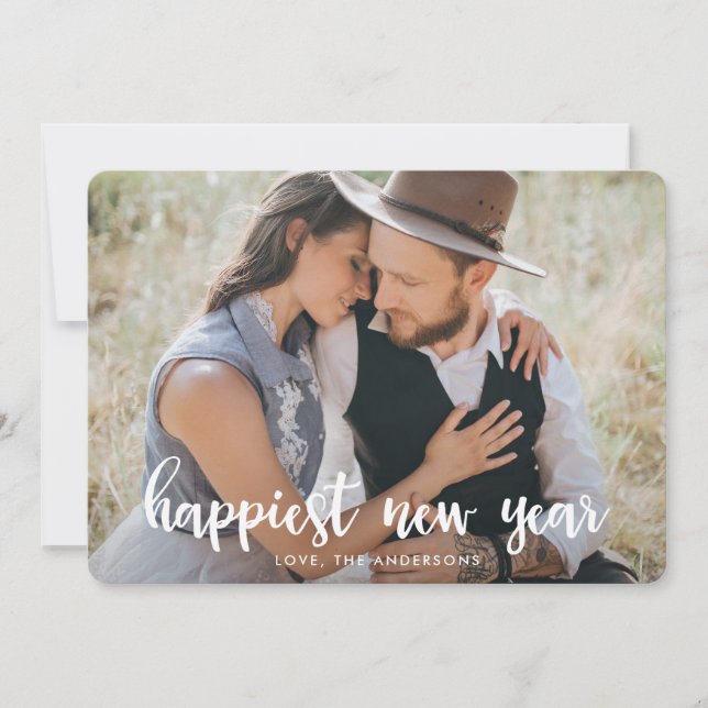 Bonne année | Carte photo de vacances (Devant)