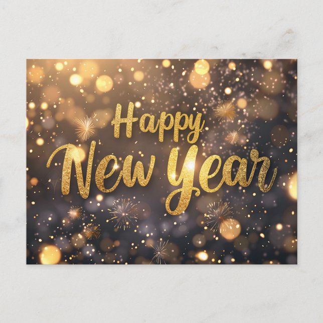 Bonne année Carte postale (Devant)