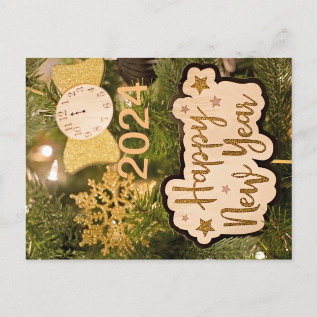 Bonne année d'obtention de la carte 2024 (Devant)