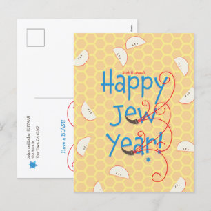 Bonne année juive Rosh Hashanah Carte de vacances