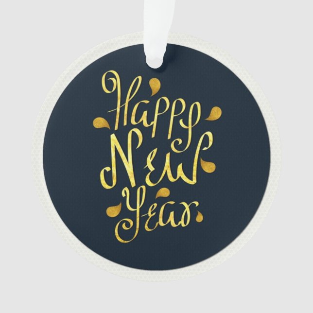 Bonne année Ornament (devant)