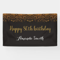 Bonne bannière du 80e anniversaire. Parties scinti