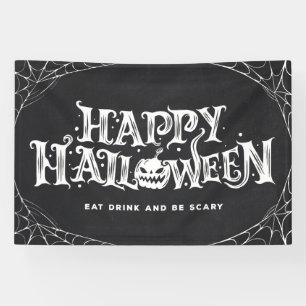 Bonne bannière du parti Halloween