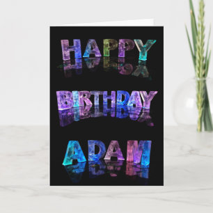 Bonne carte Adam anniversaire