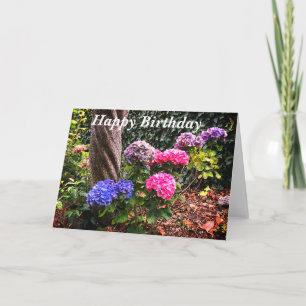 Bonne carte Anniversaire Hydrangeas #1