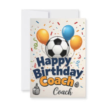 Bonne Carte Anniversaire Pour Entraîneur