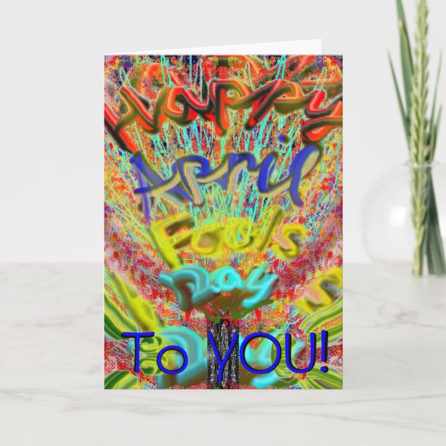 Bonne carte April Fool's Day 2014 (Devant)