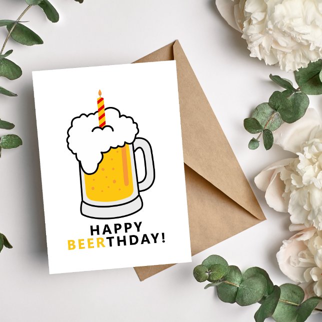 Bonne Carte Beerthday (Créateur téléchargé)