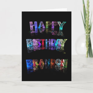 Bonne carte Brandon d'anniversaire