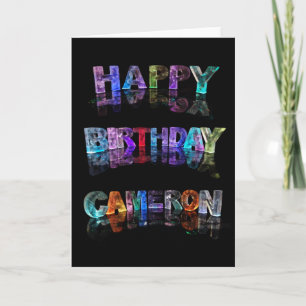Bonne carte Cameron d'anniversaire