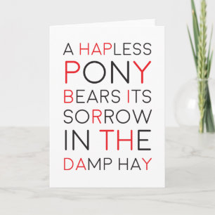 Bonne carte d'anniversaire