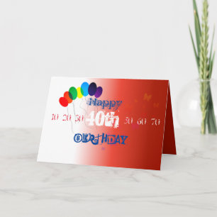 Bonne carte d'anniversaire