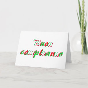 Bonne carte d'anniversaire
