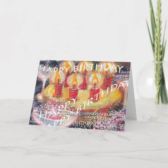 Bonne carte d'anniversaire (Devant)