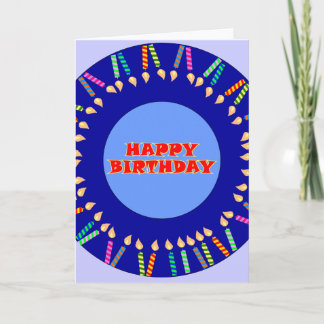 Bonne carte d'anniversaire